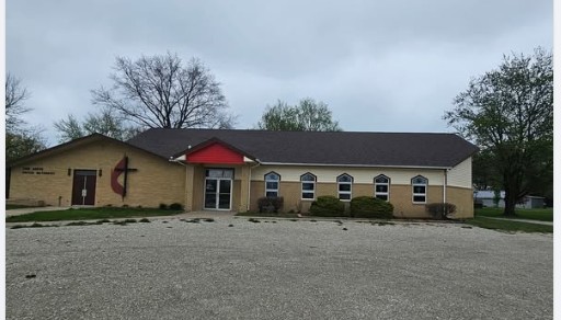 Church building with tear-off and shingle replacement completed